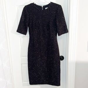 J. Taylor Black Shimmery Dress